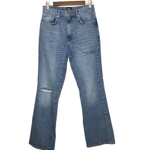 BDG Urban Outfitters‎ Distressed Stretch High-Rise Flare Jeans Size 31